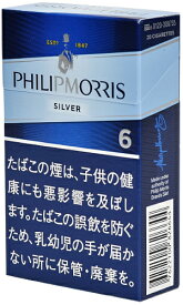10packs Philip Morris 6 KS Box フィリップモリス・6・KSボックス 海外販売専用商品,　 international delivery available 香烟香菸香煙