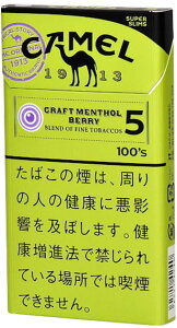 10packs Camel Kraft Menthol Berry Capsule 5 100s Slim�@�L�������E�N���t�g�E�����\�[���E�x���[�J�v�Z���E5�E100s�E�X�����@�C�O�̔��p���i,�@ international delivery available