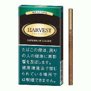 200 sticks Harvest Super Slim Menthol�@�n�[�x�X�g�E�X�[�p�[�X�����E�����\�[���@�C�O�̔��p���i