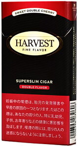200 sticks Harvest Super Slim Double Cherry�@�n�[�x�X�g�E�X�[�p�[�X�����E�_�u���`�F���[�@�C�O�̔��p���i
