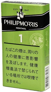 10packs Philip Morris Menthol 1 100s Box �t�B���b�v�����X�E�����\�[���E1�E100s�{�b�N�X �C�O�̔���p���i,�@ international delivery available ���|��?����