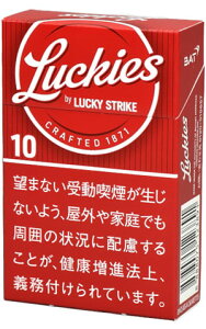 10packs Luckies 10 Box�@ ���b�L�[�Y�E10�E�{�b�N�X�@�C�O�̔��p���i, international delivery available ���|��?����