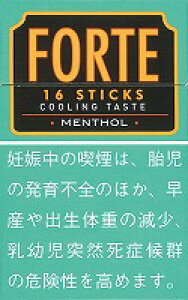 160 sticks Forte 16 Menthol�@�t�H���e16�@�����\�[���@�C�O�̔��p���i
