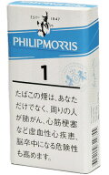10packs philip morris 1 100s box フィリップモリス・1・100s・ボックス 海外販売専用商品,　 internati…