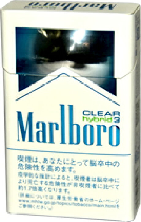 楽天市場】10packs Marlboro Clear hybrid 3 Box マールボロ・クリア 