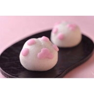 【肉球まんじゅう4個入り（にゃらん公式）】和菓子 詰め合わせ 饅頭 福ねこ かわいい 動物 こし餡 お祝い…