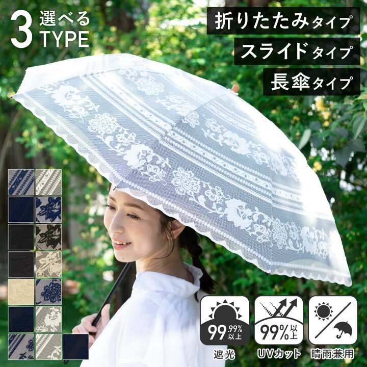 楽天市場 8 13 16 クーポンで Off 日傘 晴雨兼用 折りたたみ オシャレ ショート 遮光 Uv 遮熱 肌活 夏 梅雨 雨具 レース 花唐草 花 バラ 熱中症対策 セーフティーロクロ レディース 送料無料 きもの館 創美苑
