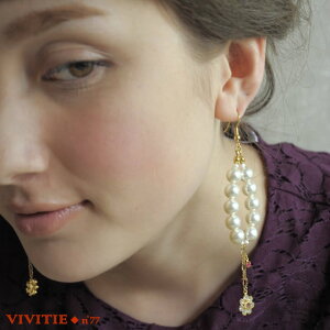 �y�܂Ƃߔ����Ղ�J�Á��ő�15��OFF�N�[�|����12/13~15�z�s�A�X ���f�B�[�X ����A�N�Z�T���[�u�����hVivitie �t�����[���`�[�t�h���b�v�s�A�X �X�����t�X�L�[ �p�[�� �r�W���[ �Ԃ牺���� ��