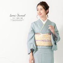 楽天市場】水色（種類（着物）色無地）（着物｜和服）：レディース 