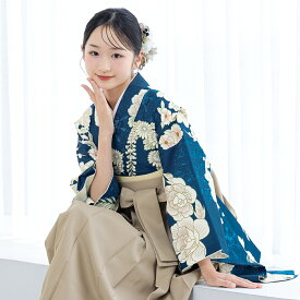 【10%OFFクーポン】最新作＆人気商品｜決算大感謝祭限定100名様｜2/15~28 袴セット 卒業式 小学生 女の子 ジュニア 黒 白 ピンク 赤 青 緑 鶴 菊 レッド 牡丹 花柄 floro 二尺袖 着物 13歳 ジュニア袴 着物セット 子供 十三参り 創美苑 送料無料 身長138から175cm対応