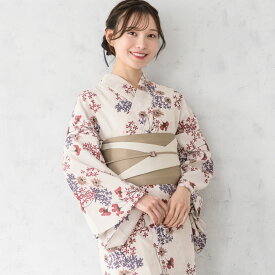 【この夏だけのご優待】人気の夏アイテム20％OFF 新柄入荷!! 浴衣 レディース セット 2点セット 2026 女性浴衣 帯 浴衣セット 女性 白 紫 青 緑 ブルー 花柄 着付け 簡単 S フリー floro 140 150 160 女の子 創美苑 送料無料【期間限定クーポン】