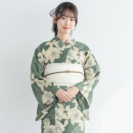 新柄入荷! 浴衣 レディース セット 2点セット 2026 女性浴衣 帯 浴衣セット 女性 白 黄色 緑 赤 紫 ブルー 花柄 着付け 簡単 S フリー floro 140 150 160 女の子 創美苑 送料無料【予約】