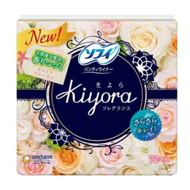 ユニ・チャーム　ソフィ Kiyora ( きよら ) フレグランス ホワイトフローラルの香り 72枚×2個セット