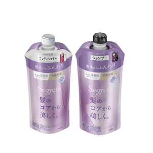 セグレタ シャンプー/コンディショナー 根元からふんわり 詰替用 340ml
