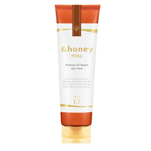 &honey(アンドハニー) ミルキープレシャスEXリペアヘアパック1.5 本体 アプリコットスウィートハニー 130g