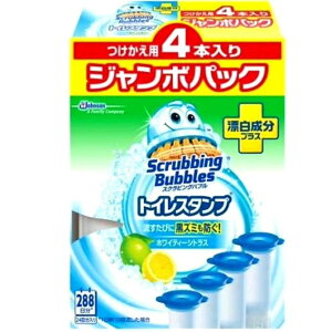 �W�����\���bJohnson ScrubbingBubbles�i�X�N���r���O�o�u���j �g�C���X�^���v �Y�������v���X �z���C�e�B�[�V�g���X�̍��� �������p�W�����{�p�b�N 38g×4�{����