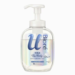 花王|Kao Biore ビオレu ザ ボディ 泡タイプ ポンプ 540mL ピュアリーサボンの香り
