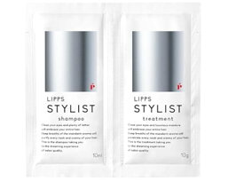リップス（LIPPS）　スタイリストシャンプー＆トリートメント　サシェット　10mL／10g