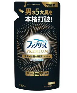 ファブリーズ 消臭スプレー PREMIUM クールアクアの香り 詰め替え 320ml