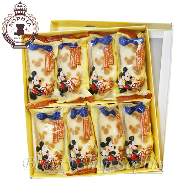 楽天市場 ミッキーマウス 東京ばな奈 キャラメルバナナ味 お菓子 ディズニー グッズ お土産 東京ディズニーリゾート限定 ビューティーショップ ソフィア