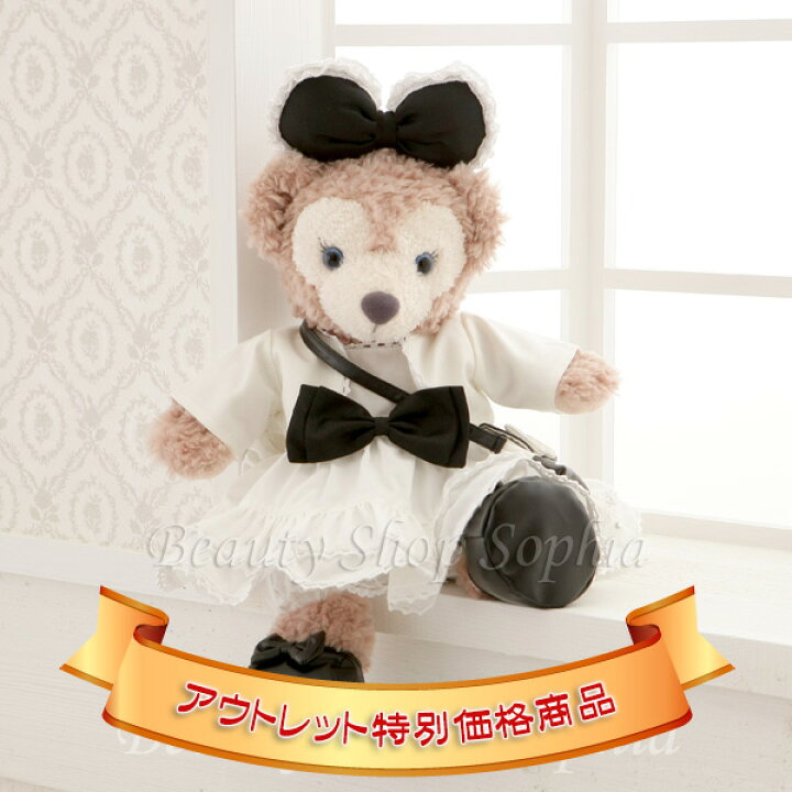 楽天市場 アウトレット シェリーメイ 生成コスチューム 服 単品 ぬいぐるみ別売 オリジナル ハンドメイド ぬいぐるみsサイズ用 43cm 洋服 オフホワイト きなり ワンピース オリジナルデザイン ダッフィーグッズ 付属バッグ無し ビューティーショップ ソフィア