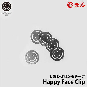 Happy Face Clip �N���b�v �X�e�����X �X�}�C���yCEMENT PRODUCE DESIGN�z