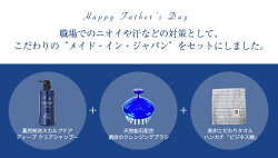 【父の日ギフト特集】お父さん応援ギフトスカルプシャンプーブラシタオルセット)