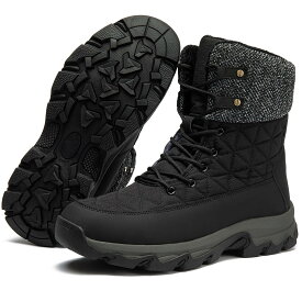 スノーブーツ メンズ レディース スノーシューズ 防寒 雪 冬用 トレッキングシューズ 登山 靴 ボア 裏起毛 ハイカット アウトドア 防滑 軽量