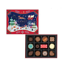 ホワイトデー　メリーチョコレート クリスマス ファンシーチョコレート 12個入 ラッピング済み お酒不使用 缶 ギフト チョコ プレゼント 子供 孫 男の子 大人 女の子 絵本 贈り物 お菓子 お菓子 ギフト おかし