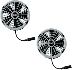 �󒲕� �����^�b�` �t�@�� 25V ��p �O���[ (2�Z�b�g) FA25112