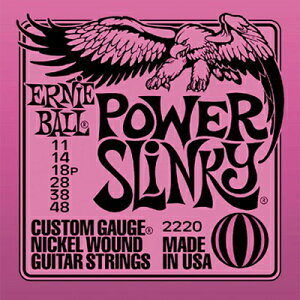Ernie Ball A[j[{[ GLM^[ 2220 Power Slinky (Purple) .011 - .048