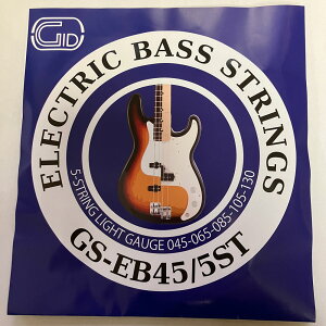 GID STRINGS GS-EB45/5ST 5 GLx[X ELECTRIC BASS STRINGS 5-STRING LIGHT GAUGE .045 - .130 x[X 