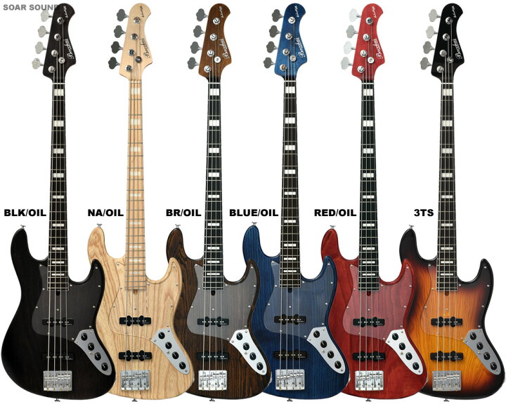 楽天市場】Bacchus バッカス WOODLINE417 AC 国産 日本製 エレキベース 