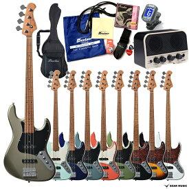 Bacchus WJB-1DX RSM/M バッカス エレキベース 初心者セット ローステッドメイプルネック ジャズベースタイプ ユニバースシリーズ 入門 WJB1-DX RSM