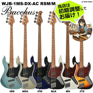 Bacchus WJB-1MS-DX-AC RSM/M �}���`�X�P�[�����f�� ���j�o�[�X�V���[�Y �o�b�J�X �G���L�x�[�X �W���Y�x�[�X�^�C�v