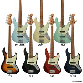 Bacchus バッカス WJB5-630-RSM/M-Act 5弦ベース アクティブ エレキベース ユニバースシリーズ ジャズベース タイプ ディンキーシェイプ