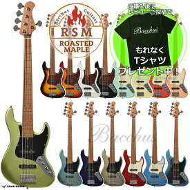 Tシャツプレゼント中！ Bacchus WJB5-1DX-AC RSM/M アクティブ 5弦ベース バッカス エレキベース ユニバースシリーズ ジャズベース タイプ ローステッドメイプルネック ステンレスフレット WJB5-1-DX AC RSM