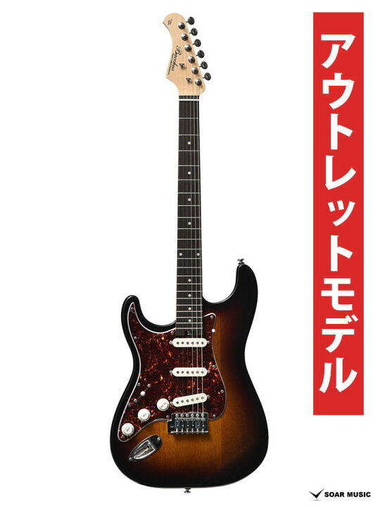 Bacchus ストラト Vintage Series レフティ