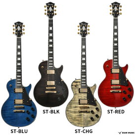 Bacchus バッカス DUKE-CTM-FM エレキギター グローバルシリーズ レスポール タイプ フレイムメイプルトップ スリムネック