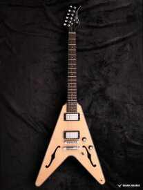 Bacchus BFV-JAZZ NA(ナチュラル) #CI20867 約2.6kg Deviser One Day Guitar Show 2025モデル フライングV タイプ グローバルシリーズ バッカス エレキギター