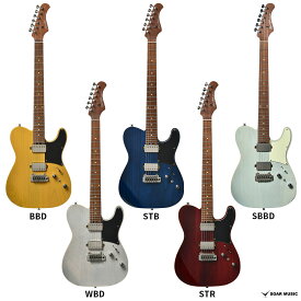 Bacchus バッカス TACTICS24-ASH/RSM ローステッドメイプルネック採用 24フレット エレキギター 2ハム グローバルシリーズ テレキャスター タイプ