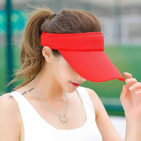 帽子 男女兼用 サンバイザー スポーツキャップ 春夏秋 アウトドア ランニング ジョギング ウォーキング ゴルフ 日よけ 日焼け対策 UVカット 紫外線対策 無地 綿 コットン 通気性 防風 カジュアル 学生向け おしゃれ つば広