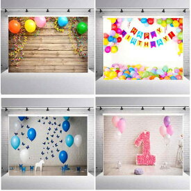背景シート キッズ 子供 誕生日 バースデー パーティー フォトスタジオ 撮影用 バックドロップ 薄手 軽量 ビニール布製 イベント 飾り付け 記念写真 おうちフォト SNS映え