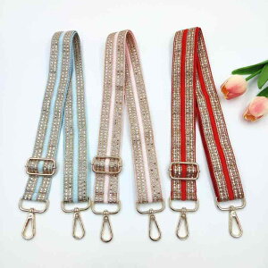 �V�����_�[�X�g���b�v �o�b�O�X�g���b�v ��3.8cm ���� ���� �X�p���R�[�� �J���t���h�J �G�X�j�b�N ���[�X ���S�y�� �����O �΂ߊ|�� �����ւ� �����p �S�[���h �V���o�[ �K�����^����