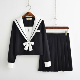 セットアップ レディース 学生服 制服 JK制服 水手服 セーラー服 プリーツスカート 長袖 半袖 コスチューム コスプレ 衣装 仮装 スクール かわいい 通学 女子高生 制服ディズニー 制服ユニバ 劇団 発表会