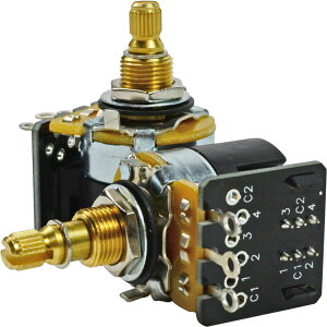 Mojotone �J�X�^�� CTS 250K PUSH PULL POT �v�b�V���v���|�b�g �M�^�[�p�[�c