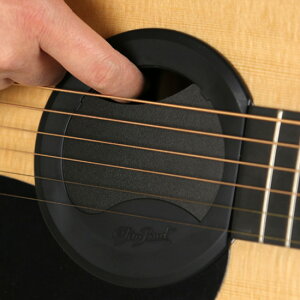 Tim Bud サウンドホールカバー 加湿装置 Eclipse アコースティックギター用 アコギ用 ピックアップ付 ギター 対応