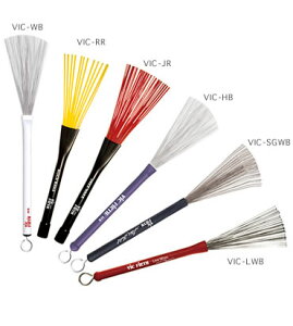VIC-SGWB@"Wire"@ "Steve Gadd Model"@VIC FIRTH BbNt@[X@BRUSHES