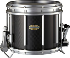 Pearl パール 13" x 9" Carbonply FFX Snare Drums カーボンプライ FFX マーチングスネアドラム パール FFXCPS1309/A マットカーボン 受注製作