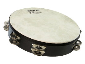 GROVER PRO PERCUSSION コンサートタンバリン ジャーマンシルバー　GV-SXGS　グローバー 10"